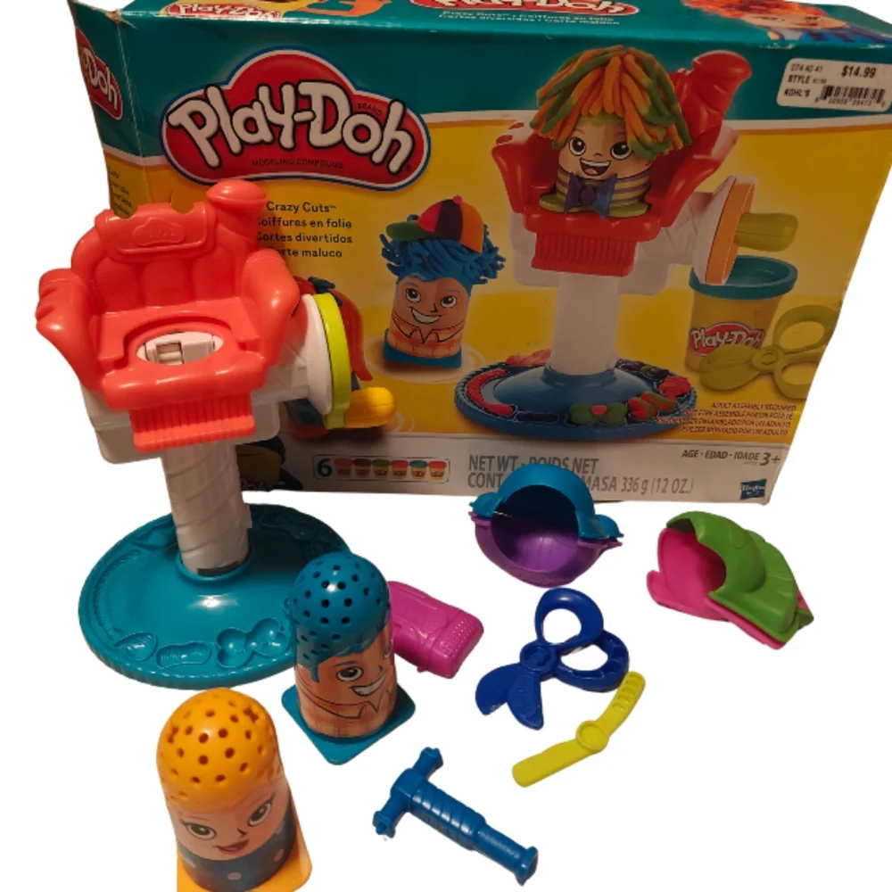 Dentist & Hair Crazy Cuts Style Play-Doh Sets - Picture 1 of 3